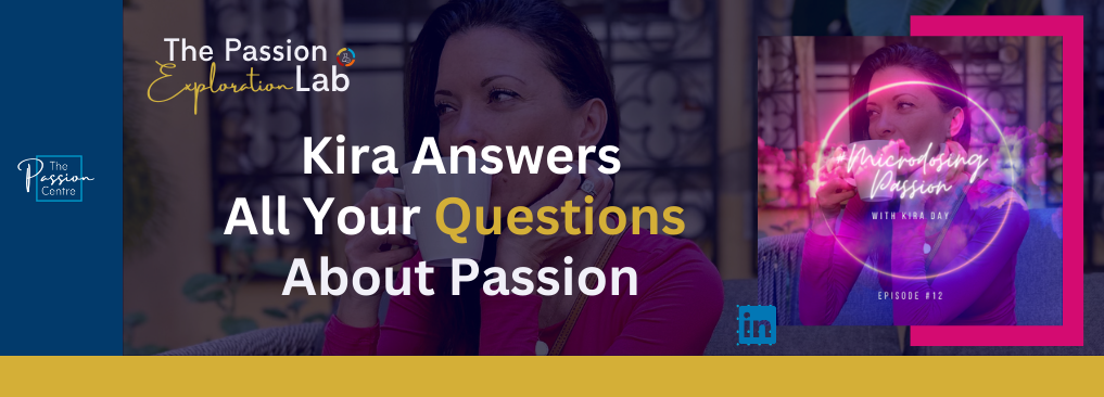 Welcome To #Microdosing Passion in the Lab | Passion Lab