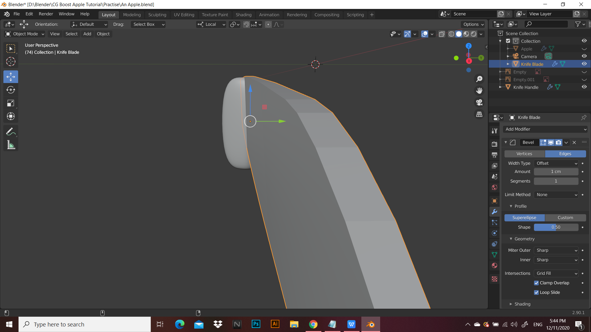 Bevel Modifier not working | CG Boost Community