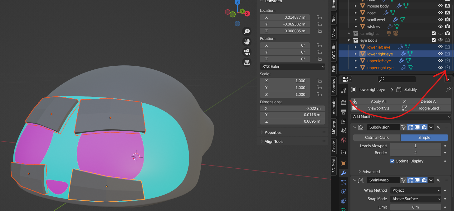 subdivision surface making objects shown in the render(I think) | CG ...