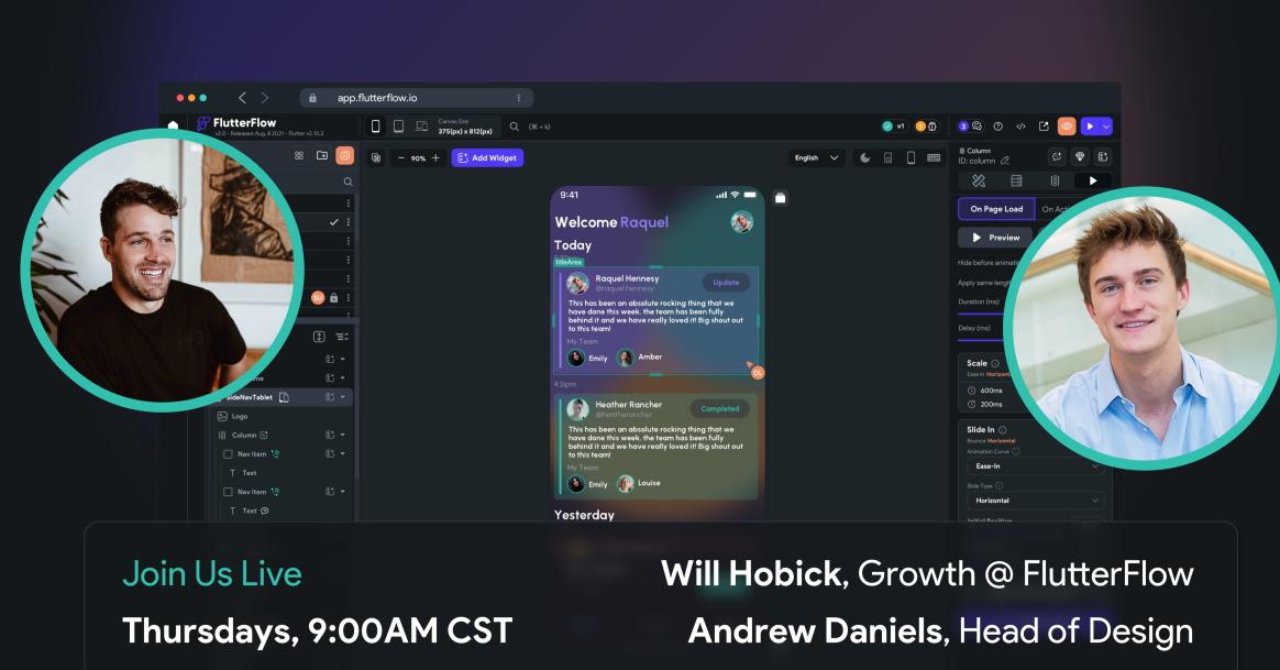 UI/UX Design In FlutterFlow | FlutterFlow