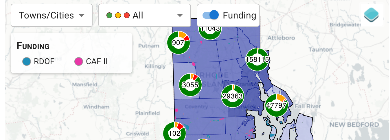 Rhode Island kicks off BEAD Challenge Process with new broadband map — open till June 28, 2024 Thumbnail Image