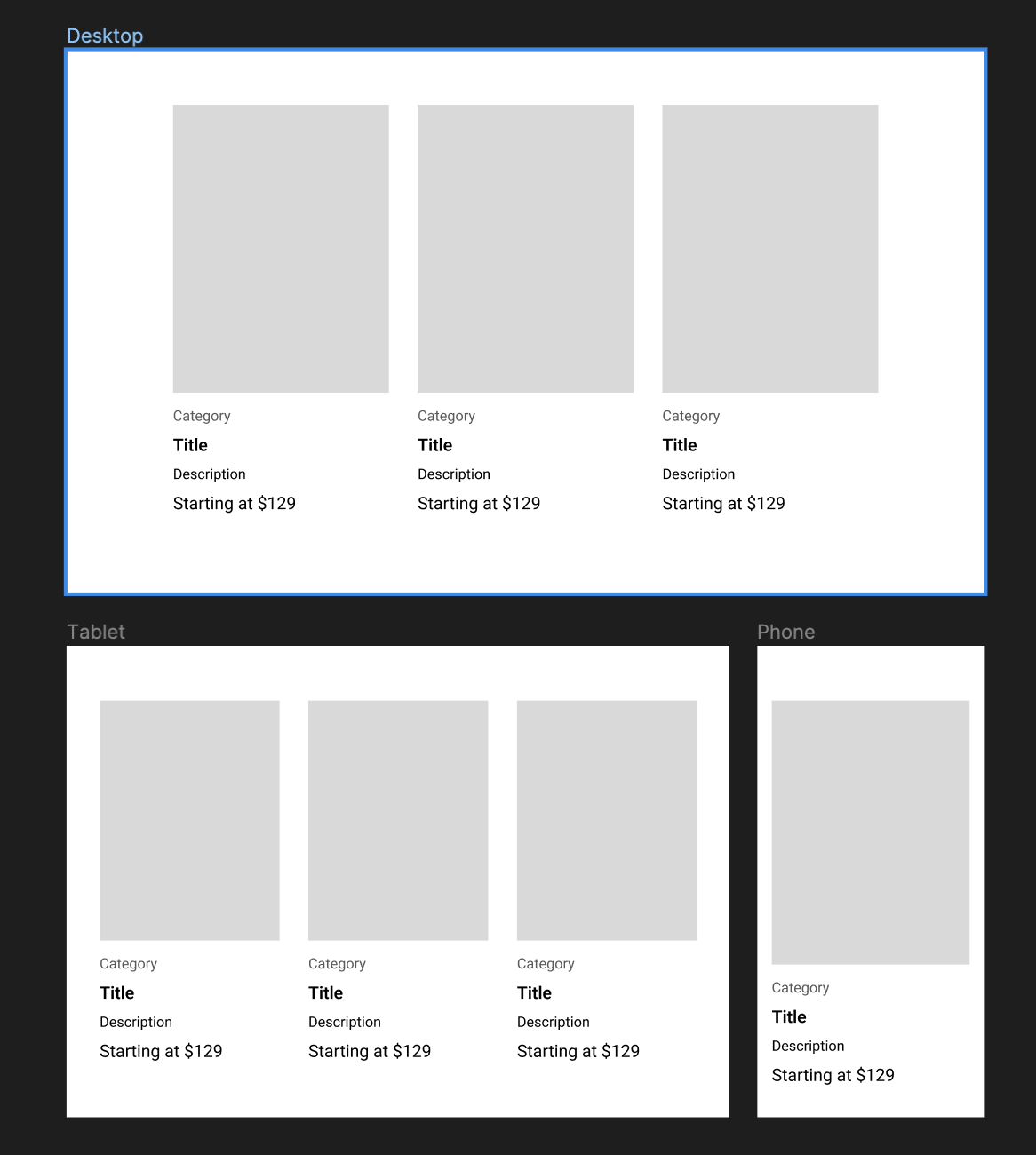 Creating a responsive card component | Framer