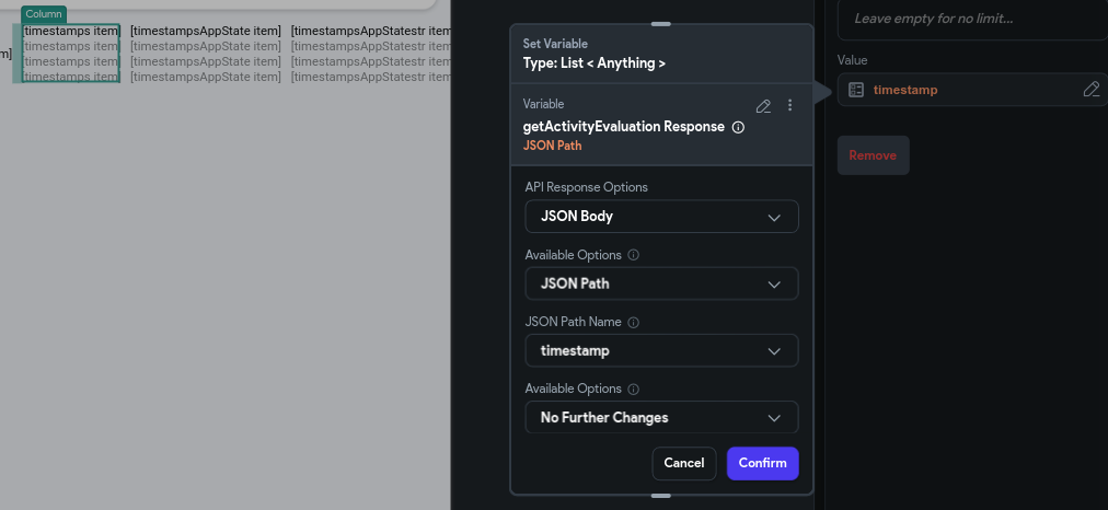 Setting App State list values | FlutterFlow