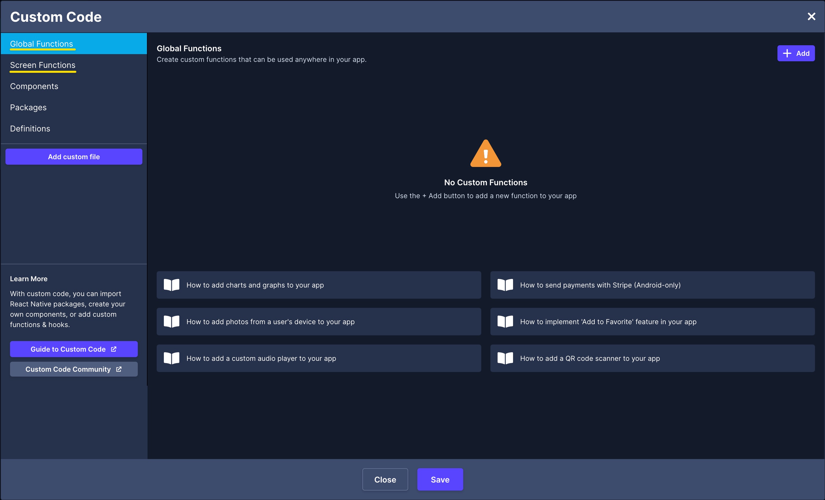 🌎 Global Functions and Action Logging are now available! | The Draftbit ...