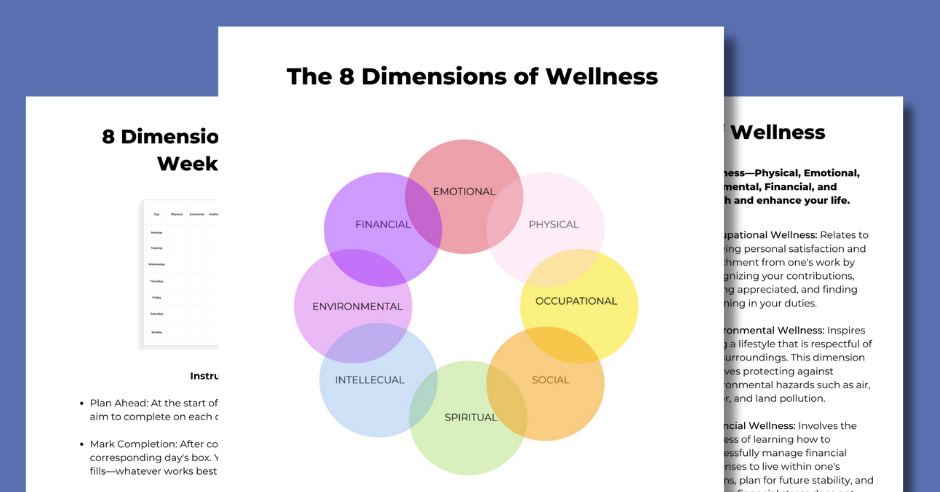 The 8 Dimensions of Wellness | Mentally Fit Pro