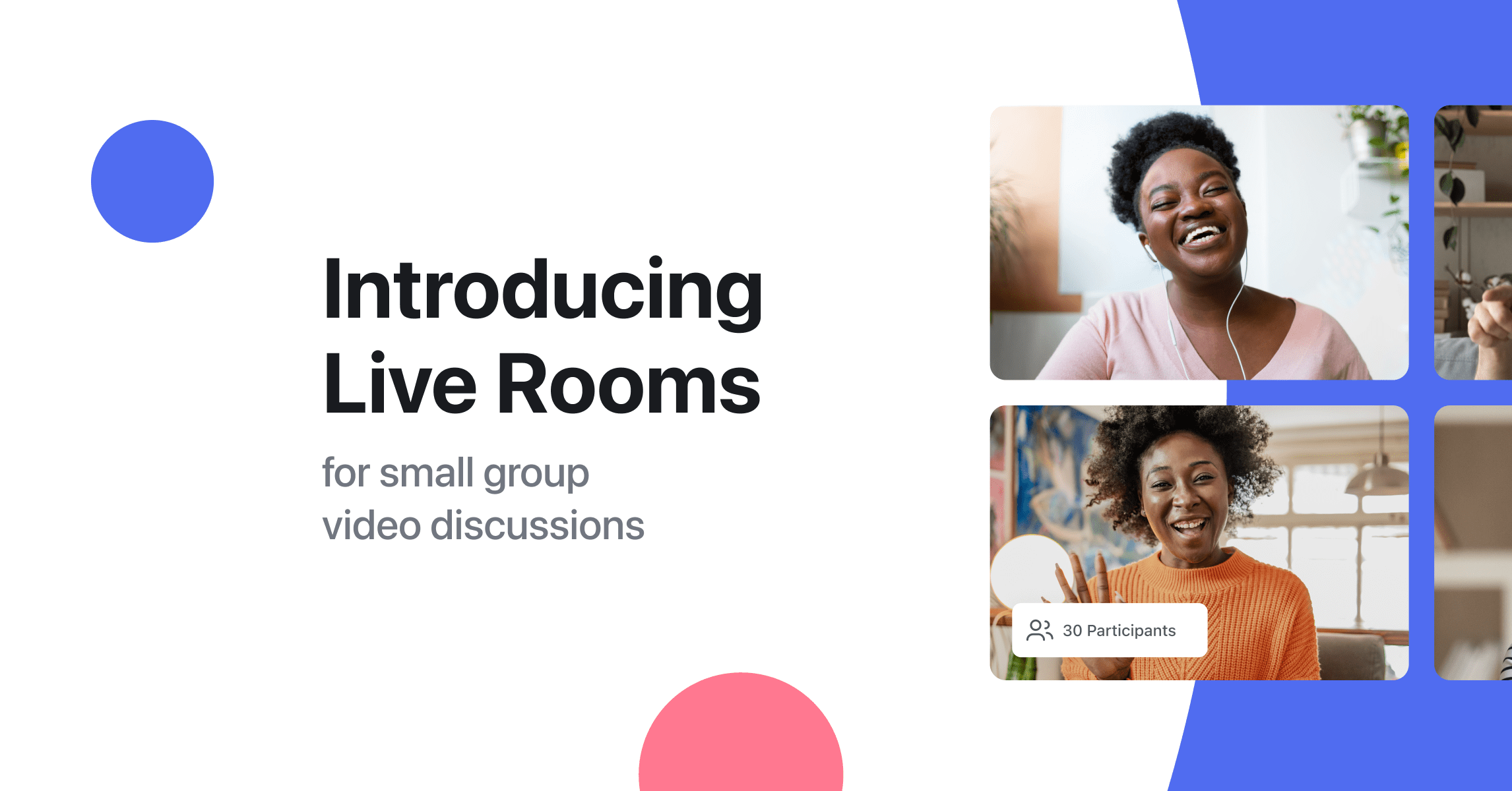 Say goodbye to Zoom: Live Rooms are here! | Circle Community