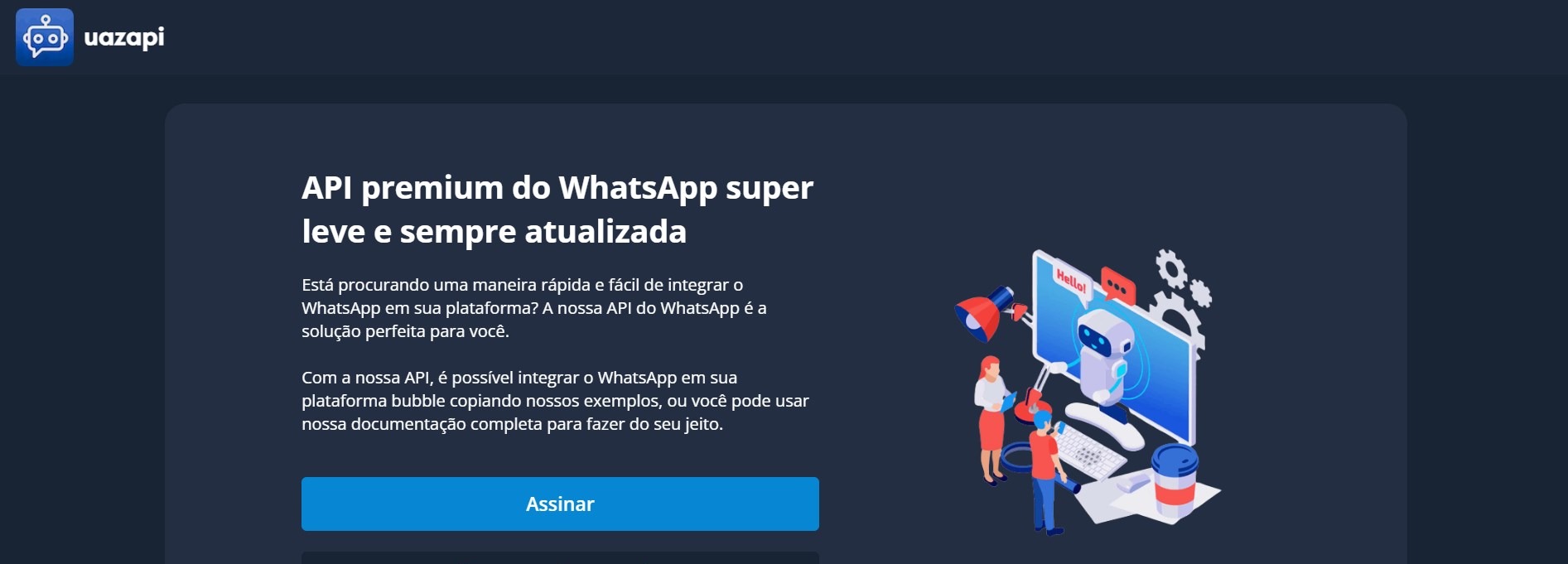 uazapi - WhatsAPP Api | ibe.IA