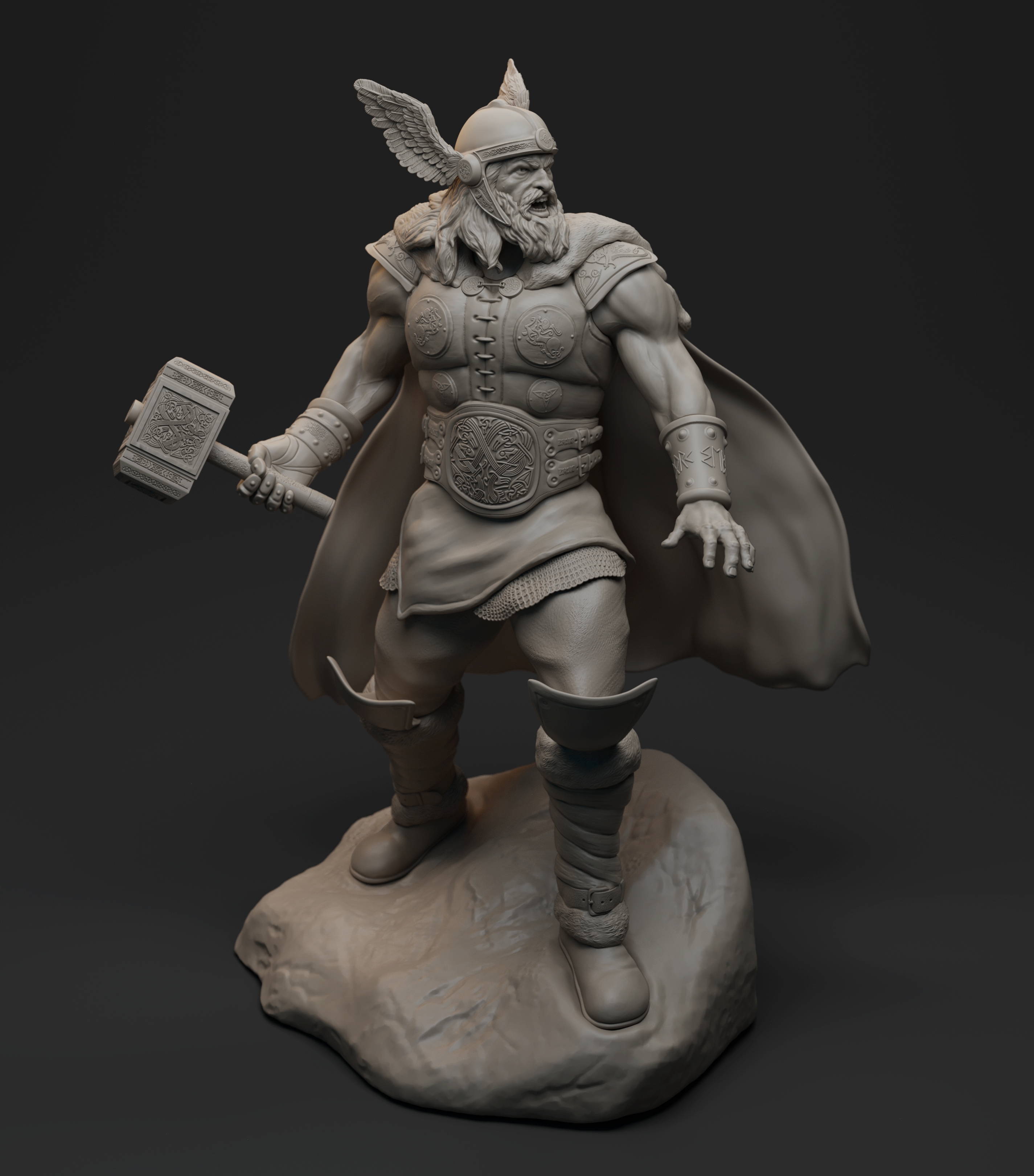 Thor collectible - Final render | CG Boost Community