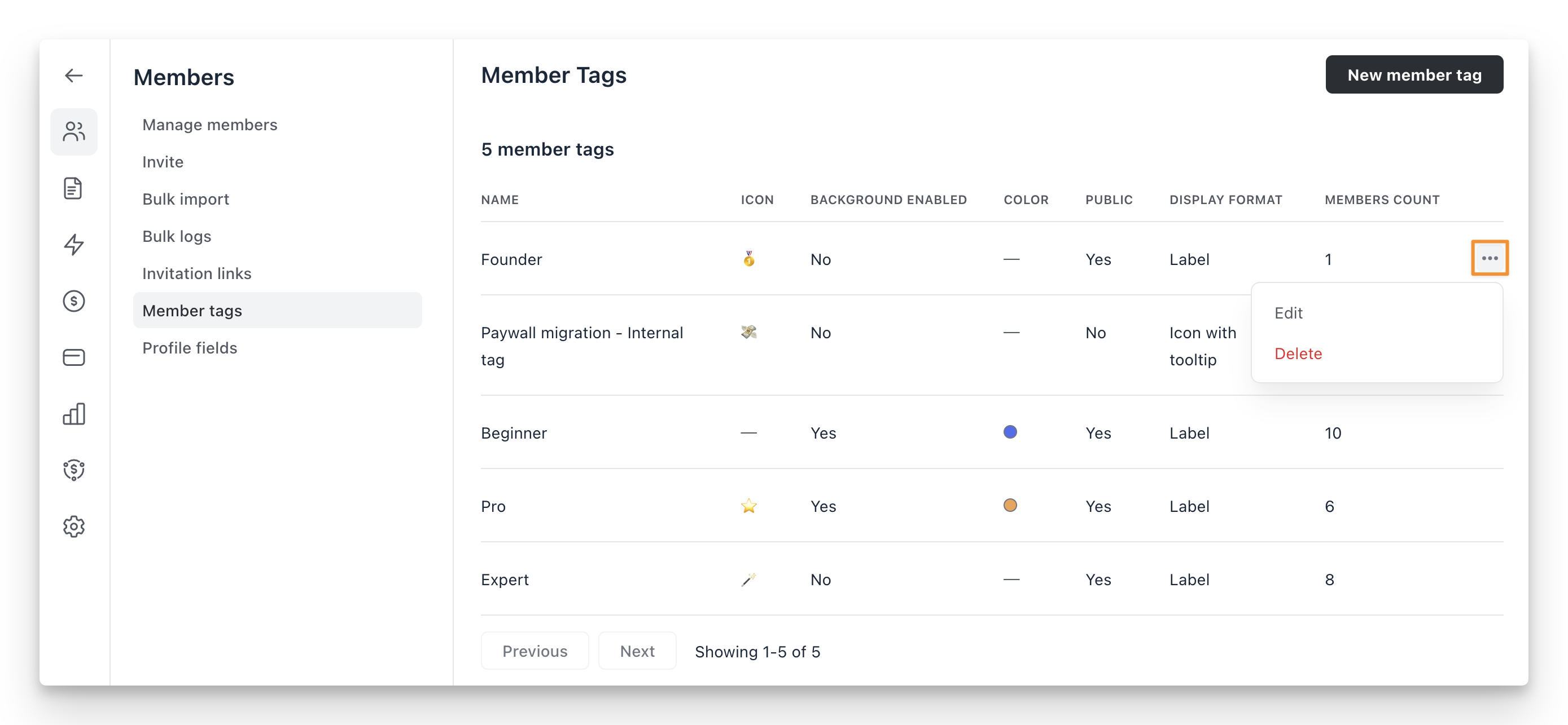 Apply and manage member tags | Circle Knowledge Base