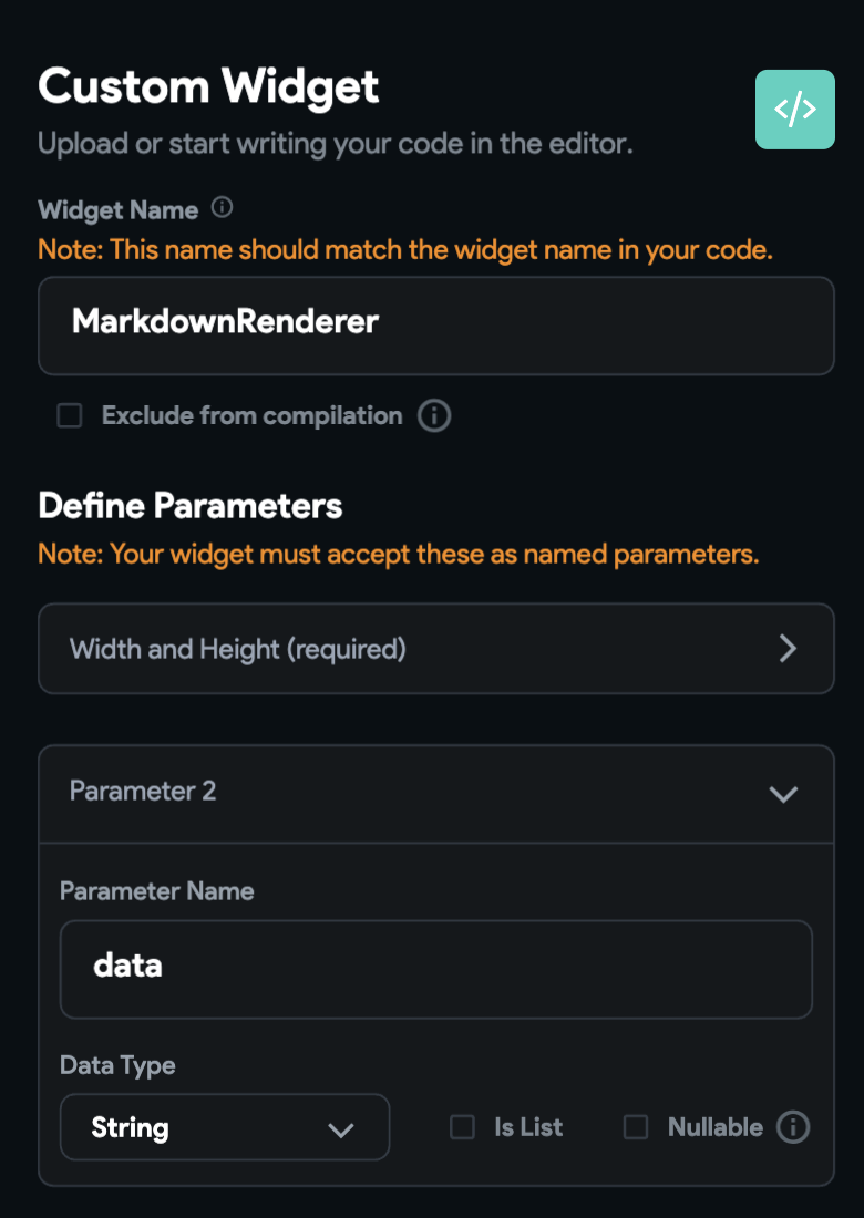 Markdown Renderer | FlutterFlow