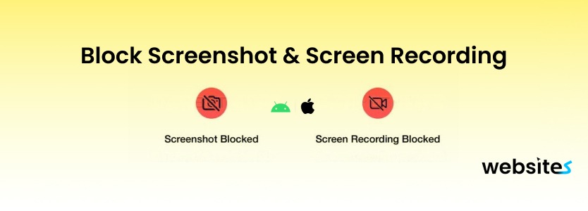 Block screenshot and screen recording | FlutterFlow