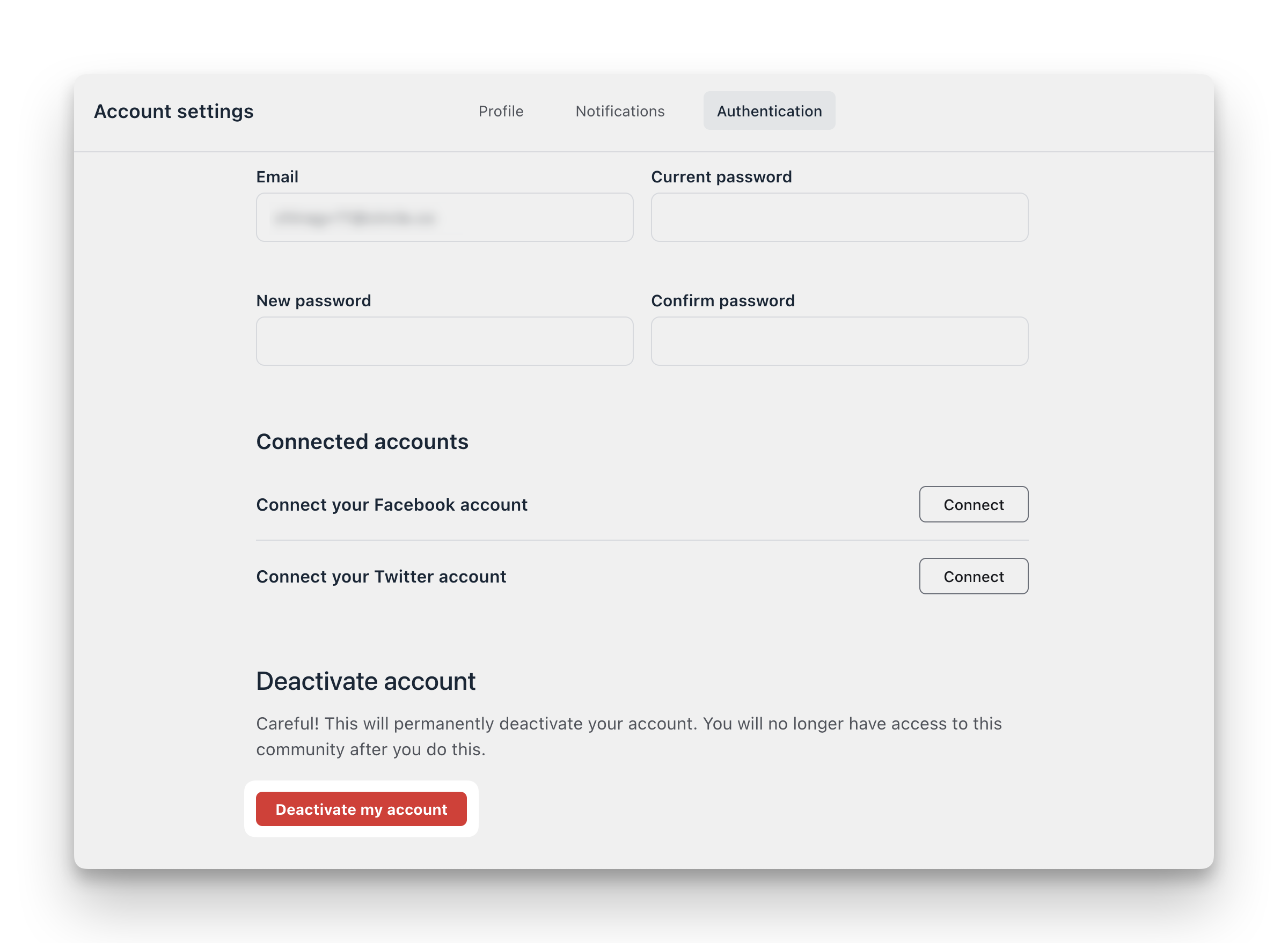 Deactivating your member account | Circle Knowledge Base